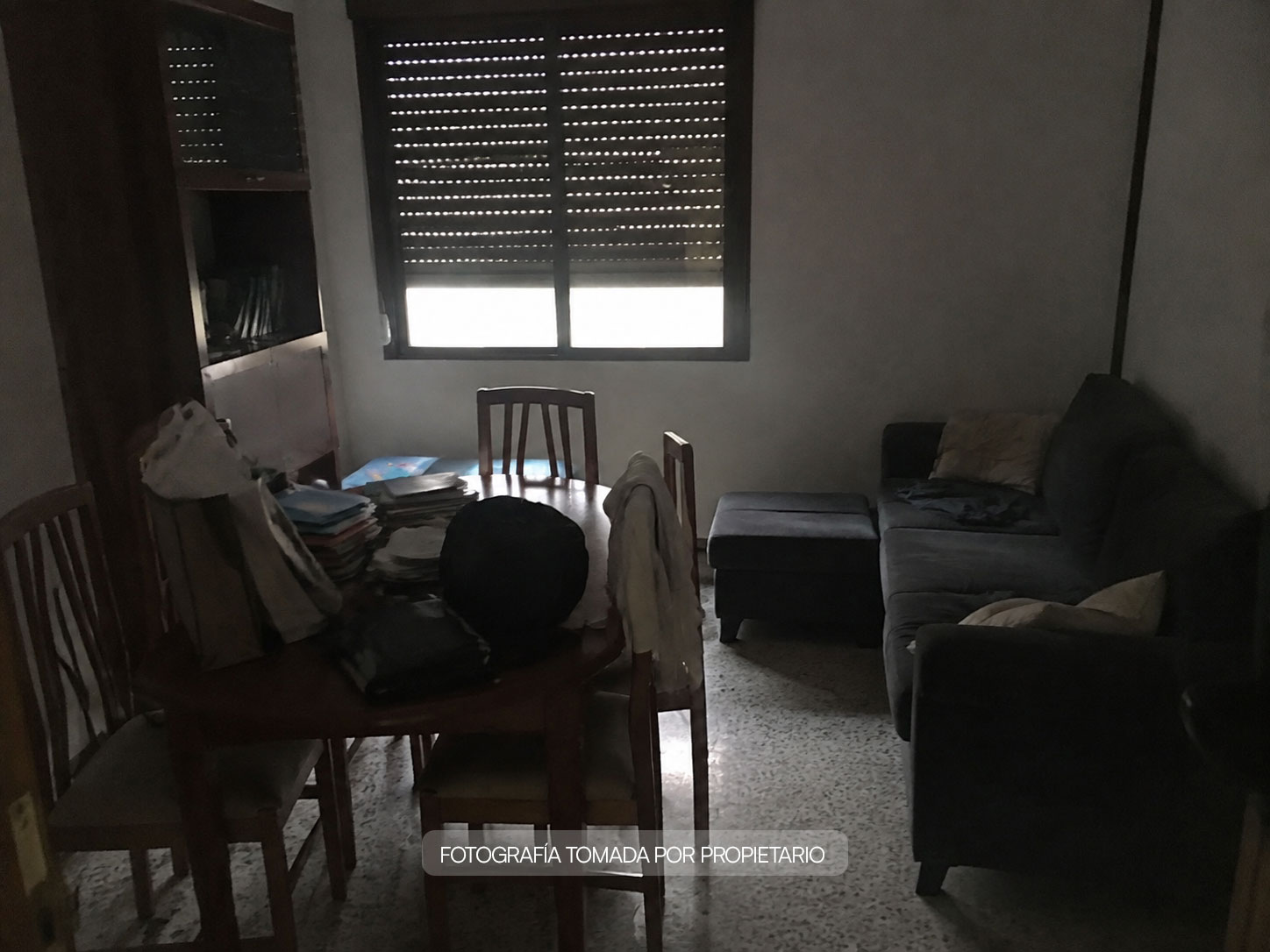 Anuncio inmobiliario con fotografía deficiente